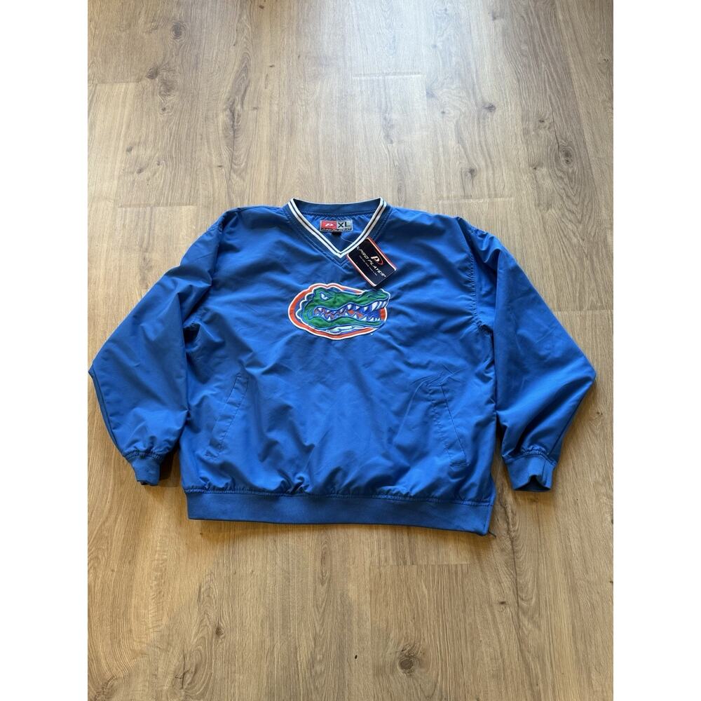 Vintage Deadstock Pro Player Florida Gators pullover windbreaker XL embroidered